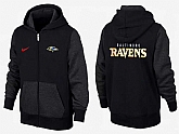 Men Baltimore Ravens 2015 Team Logo Full Zip NFL Hoodie (1),baseball caps,new era cap wholesale,wholesale hats