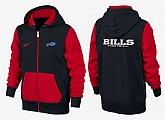 Men Buffalo Bills 2015 Team Logo Full Zip NFL Hoodie (2),baseball caps,new era cap wholesale,wholesale hats