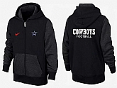 Men Dallas Cowboys 2015 Team Logo Full Zip NFL Hoodie (1),baseball caps,new era cap wholesale,wholesale hats