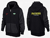 Men Green Bay Packers 2015 Team Logo Full Zip NFL Hoodie (1),baseball caps,new era cap wholesale,wholesale hats