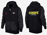 Men Kansas City Chiefs 2015 Team Logo Full Zip NFL Hoodie (1),baseball caps,new era cap wholesale,wholesale hats