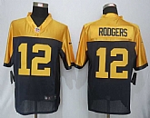 Nike Limited Green Bay Packers #12 Rodgers Yellow-Blue Alternate Jerseys,baseball caps,new era cap wholesale,wholesale hats