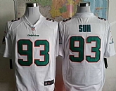 Nike Miami Dolphins #93 Suh White Team Color Game Jerseys,baseball caps,new era cap wholesale,wholesale hats