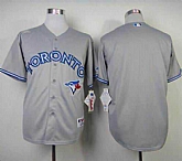 Youth Toronto Blue Jays Blank Gray Cool Base Jerseys,baseball caps,new era cap wholesale,wholesale hats