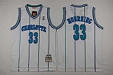 Charlotte Bobcats #33 Mourning White Swingman Stitched Jerseys