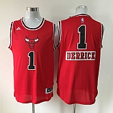 Chicago Bulls #1 Derrick Rose Red Fashion Jerseys,baseball caps,new era cap wholesale,wholesale hats