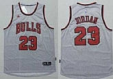 Chicago Bulls #23 Michael Jordan Revolution 30 Gray Stitched Jerseys,baseball caps,new era cap wholesale,wholesale hats