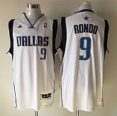 Dallas Mavericks #9 Rajon Rondo White Stitched Jerseys,baseball caps,new era cap wholesale,wholesale hats