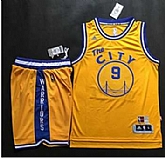 Golden State Warriors #9 Andre Iguodala Gold Throwback The City A Set Stitched NBA Jerseys,baseball caps,new era cap wholesale,wholesale hats