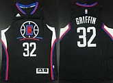 Los Angeles Clippers #32 Blake Griffin Black Alternate Stitched Jerseys,baseball caps,new era cap wholesale,wholesale hats