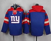 Men Nike New York Giants Customized Royal Blue Stitched NFL Hoodie,baseball caps,new era cap wholesale,wholesale hats