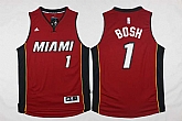 Miami Heat #1 Chris Bosh Revolution 30 Swingman Red NBA Jerseys,baseball caps,new era cap wholesale,wholesale hats