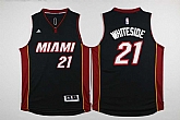 Miami Heat #21 Hassan Whiteside Black Stitched Jerseys,baseball caps,new era cap wholesale,wholesale hats