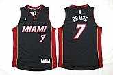Miami Heat #7 Goran Dragic Black Stitched Jerseys,baseball caps,new era cap wholesale,wholesale hats
