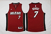 Miami Heat #7 Goran Dragic Red Stitched Jerseys,baseball caps,new era cap wholesale,wholesale hats