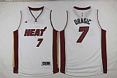 Miami Heat #7 Goran Dragic White Stitched Jerseys,baseball caps,new era cap wholesale,wholesale hats