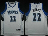 Minnesota Timberwolves #22 Wiggins Revolution 30 Swingman White Jerseys,baseball caps,new era cap wholesale,wholesale hats