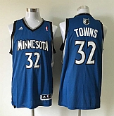 Minnesota Timberwolves #32 Karl-Anthony Towns Blue Stitched Jerseys,baseball caps,new era cap wholesale,wholesale hats