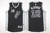 San Antonio Spurs #12 LaMarcus Aldridge Black New Road Stitched Jerseys,baseball caps,new era cap wholesale,wholesale hats