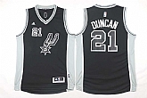San Antonio Spurs #21 Tim Duncan Revolution 30 Swingman Black Jerseys,baseball caps,new era cap wholesale,wholesale hats