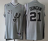San Antonio Spurs #21 Tim Duncan Revolution 30 Swingman Gray Jerseys,baseball caps,new era cap wholesale,wholesale hats