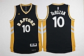 Toronto Raptors #10 DeMar DeRozan Black Gold Stitched Jerseys,baseball caps,new era cap wholesale,wholesale hats