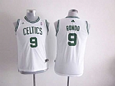 Youth Boston Celtics #9 Rajon Rondo White Jerseys,baseball caps,new era cap wholesale,wholesale hats