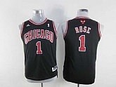Youth Chicago Bulls #1 Rose Black Jerseys,baseball caps,new era cap wholesale,wholesale hats