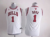 Youth Chicago Bulls #1 Rose White Jerseys,baseball caps,new era cap wholesale,wholesale hats