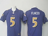 Nike Limited Baltimore Ravens #5 Joe Flacco Purple Men's 2016 Rush Stitched NFL Jersey,baseball caps,new era cap wholesale,wholesale hats