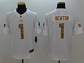 Nike Limited Carolina Panthers #1 Cam Newton Salute To Service White Stitched Jersey,baseball caps,new era cap wholesale,wholesale hats