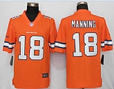 Nike Limited Denver Broncos #18 Peyton Manning Orange Men's 2016 Rush Stitched NFL Jersey,baseball caps,new era cap wholesale,wholesale hats