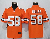 Nike Limited Denver Broncos #58 Von Miller Orange Men's 2016 Rush Stitched NFL Jersey,baseball caps,new era cap wholesale,wholesale hats