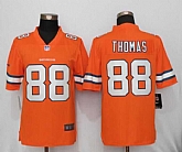Nike Limited Denver Broncos #88 Demaryius Thomas Orange Men's 2016 Rush Stitched NFL Jersey,baseball caps,new era cap wholesale,wholesale hats