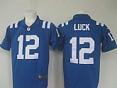 Nike Limited Indianapolis Colts #12 Andrew Luck Royal Blue Men's 2016 Rush Stitched NFL Jersey,baseball caps,new era cap wholesale,wholesale hats