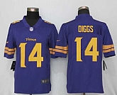 Nike Limited Minnesota Vikings #14 Stefon Diggs Purple Men's 2016 Rush Stitched NFL Jersey,baseball caps,new era cap wholesale,wholesale hats