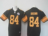 Nike Limited Pittsburgh Steelers #84 Antonio Brown Black Men's 2016 Rush Stitched NFL Jersey,baseball caps,new era cap wholesale,wholesale hats