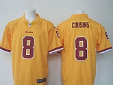 Nike Limited Washington Redskins #8 Kirk Cousins Yellow Men's 2016 Rush Stitched NFL Jersey,baseball caps,new era cap wholesale,wholesale hats
