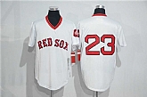 Boston Red Sox #23 Blake Swihart (No Name) Mitchell And Ness White Stitched Pullover Jersey,baseball caps,new era cap wholesale,wholesale hats