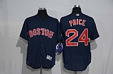 Boston Red Sox #24 David Price Navy Blue Flexbase Collection Stitched Baseball Jersey,baseball caps,new era cap wholesale,wholesale hats