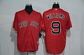 Boston Red Sox #9 Ted Williams Red New Cool Base Stitched MLB Jersey,baseball caps,new era cap wholesale,wholesale hats