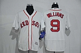 Boston Red Sox #9 Ted Williams White Flexbase Collection Stitched Baseball Jersey,baseball caps,new era cap wholesale,wholesale hats
