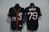 Chicago White Sox #79 Jose Abreu Black New Cool Base Stitched MLB Jersey,baseball caps,new era cap wholesale,wholesale hats