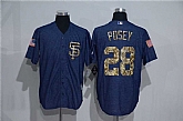 San Francisco Giants #28 Buster Posey Denim Blue Camo Stitched Baseball Jersey,baseball caps,new era cap wholesale,wholesale hats