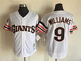 San Francisco Giants #9 Matt Williams Mitchell And Ness White Stitched Jersey,baseball caps,new era cap wholesale,wholesale hats
