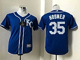 Youth Kansas City Royals #35 Eric Hosmer Blue New Cool Base Stitched Baseball Jersey,baseball caps,new era cap wholesale,wholesale hats