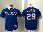 Youth Texas Rangers #29 Adrian Beltre Blue New Cool Base Stitched Baseball Jersey,baseball caps,new era cap wholesale,wholesale hats
