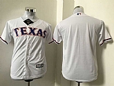 Youth Texas Rangers Blank White New Cool Base Stitched Baseball Jersey,baseball caps,new era cap wholesale,wholesale hats