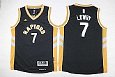 Youth Toronto Raptors #7 Kyle Lowry Black Gold Stitched Jersey,baseball caps,new era cap wholesale,wholesale hats