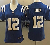 Women Nike Limited Indianapolis Colts #12 Andrew Luck Royal Blue 2016 Rush Stitched NFL Jersey,baseball caps,new era cap wholesale,wholesale hats
